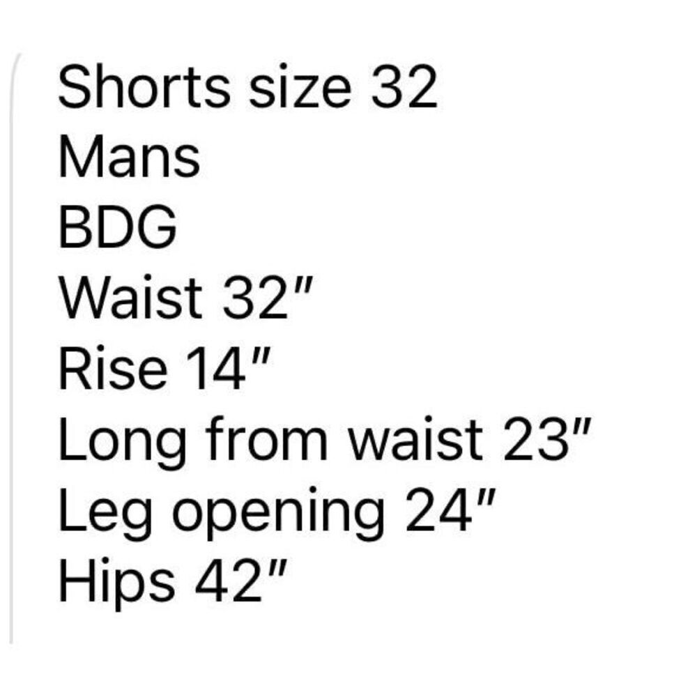 NWT Urban Outfitters BDG mens Washed Out Cargo Short Size 32 - Picture 10 of 10